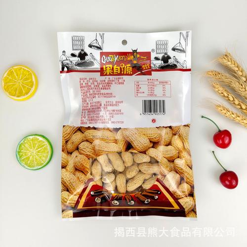 果自源132g卤味花生山东花生厂家直销批发坚果炒货类零食